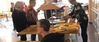 Våffelsuccé på Fluxen         