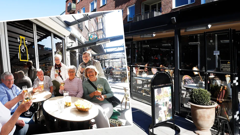 Kommunen föreslår en halverad avgift för uteserveringar i Eskilstuna.
