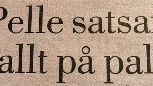 Piteå-Tidningen 6 april 1999.
