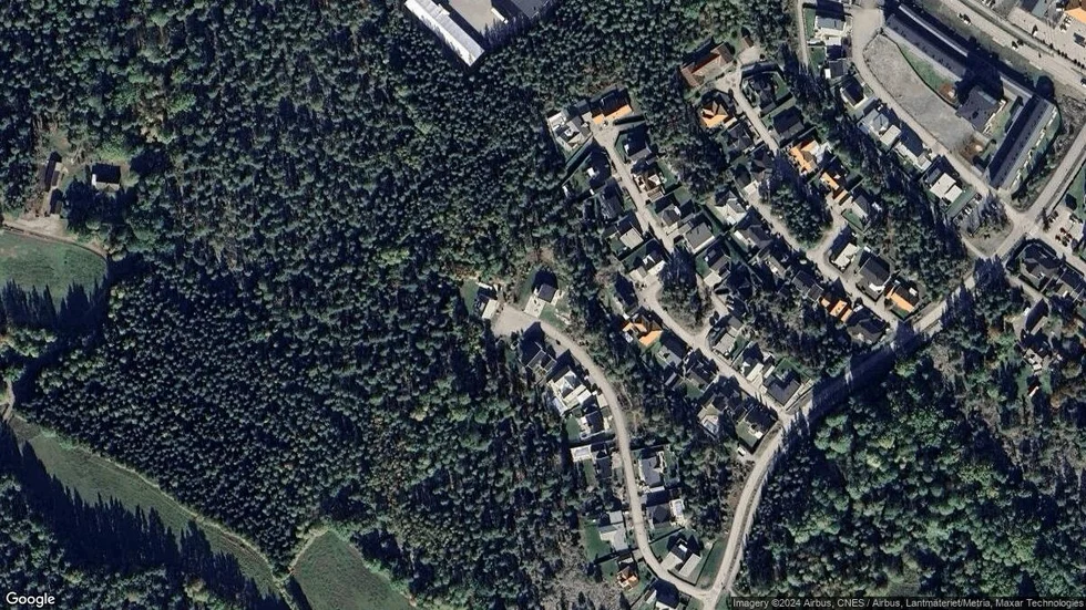 Området kring Lavstigen 8