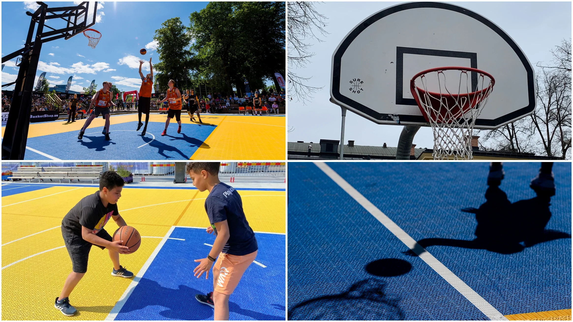 Basketplan Utomhus - Vikingstads skola - Linköping