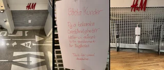 Därför håller H&M stängt i Shopping