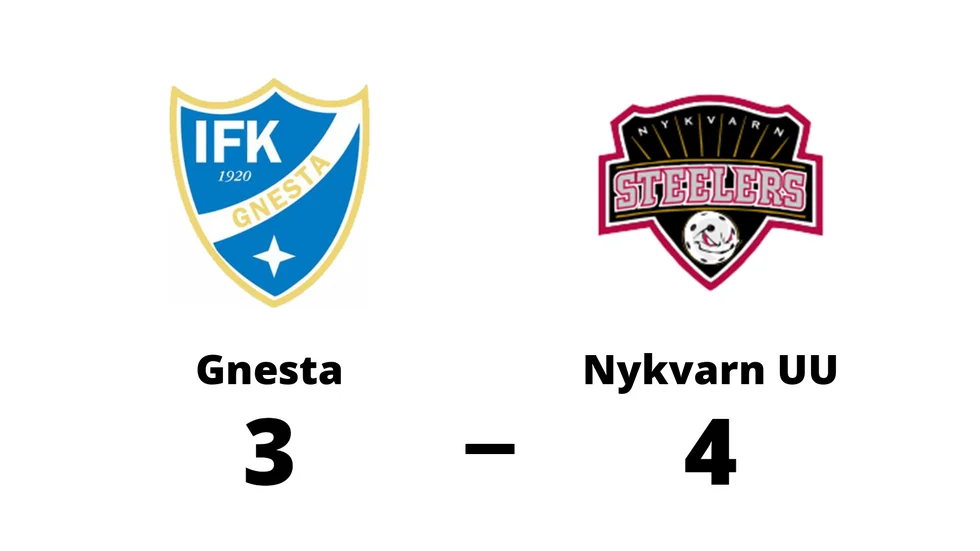 IFK Gnesta förlorade mot Nykvarns IBF Ungdom U-lag