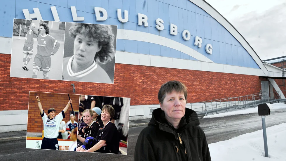 Anna Gustafsson värvades till Hornskrokens IF och var med på 90-talets storhetstid. Men när flera spelare valde innebandy lyckades inte föreningen fylla på.