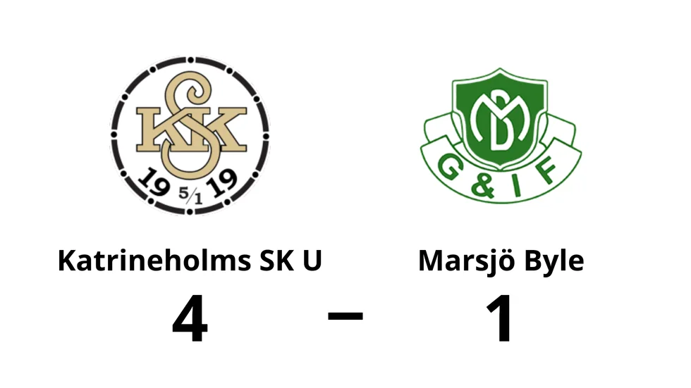 Katrineholms SK U vann mot Marsjö-Byle GoIF