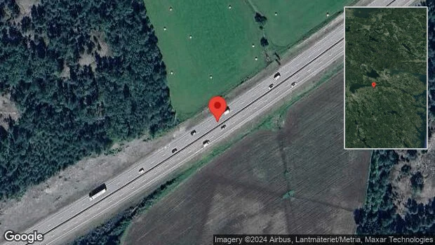 Singelolycka påverkar trafiken på E4
