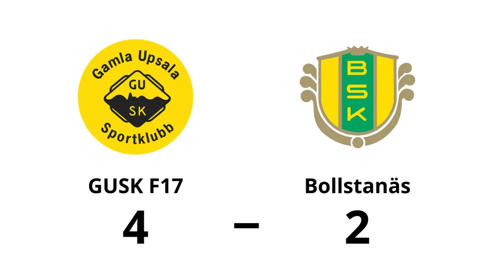 GUSK F17 vann mot Bollstanäs SK