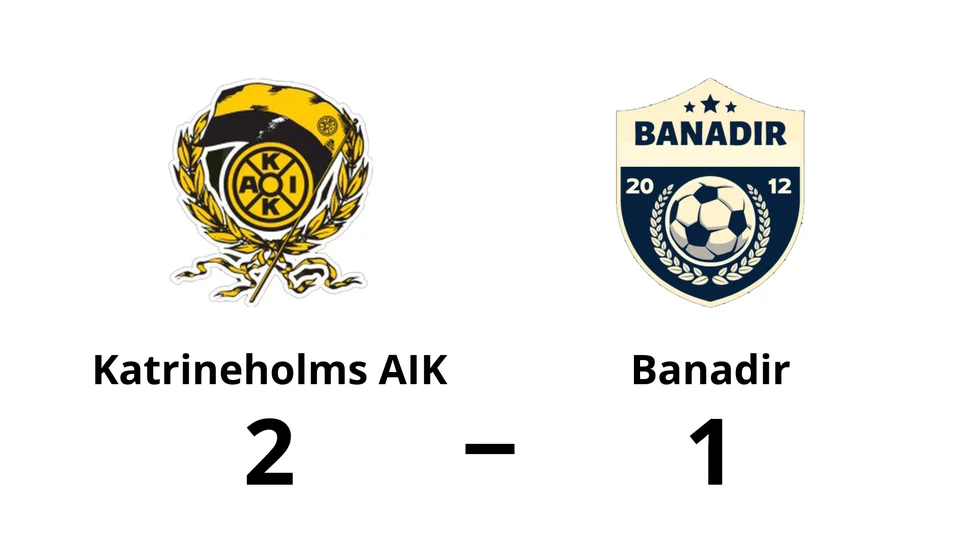 Katrineholms AIK vann mot Banadir IK