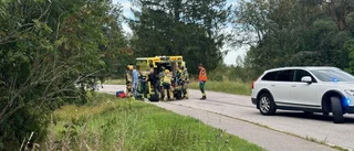 Kvinna hittades blodig – har kunnat höras av polisen