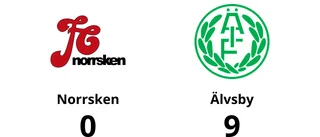 Storseger för Älvsby borta mot Norrsken