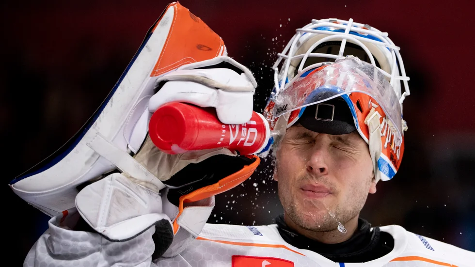 Tapparas målvakt Christian Heljanko. Ett namn för LHC?