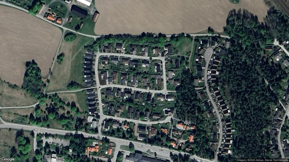 Området kring Duvhöksvägen 10