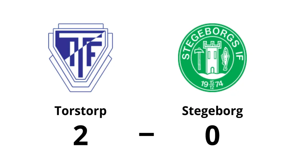 Torstorps IF vann mot Stegeborgs IF