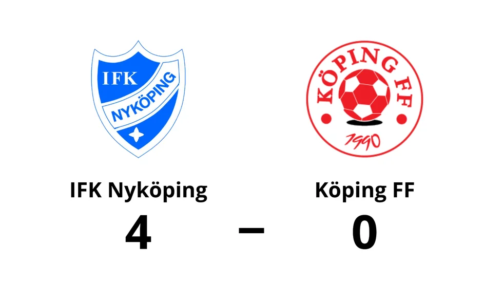 IFK Nyköping vann mot Köping FF