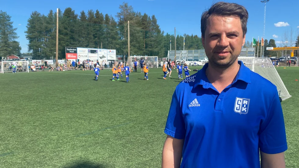 Patrik Nilsson är föreningsutvecklare på Storfors AIK och driver arbetet utifrån styrelsens mål.
