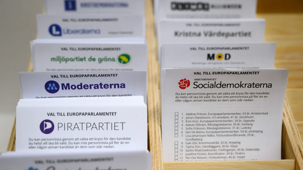 Drygt en vecka återstår för de som vill rösta i EU-valet, men ännu inte gjort det. Arkivbild.