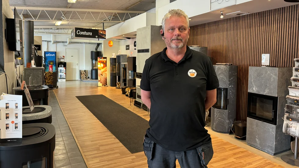 Anders Nilsson på Skorstensfolket i Östergötland AB.