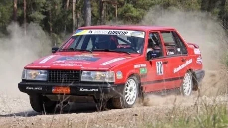 Linus Erixon kom tvåa i Ruterullen och siktar nu på Svenska rallycupen.
