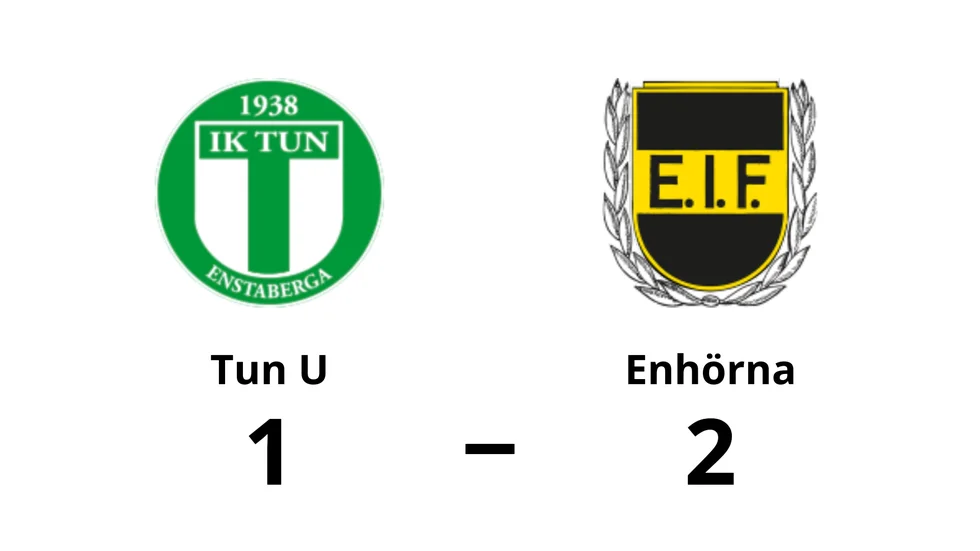 IK Tun U förlorade mot Enhörna IF