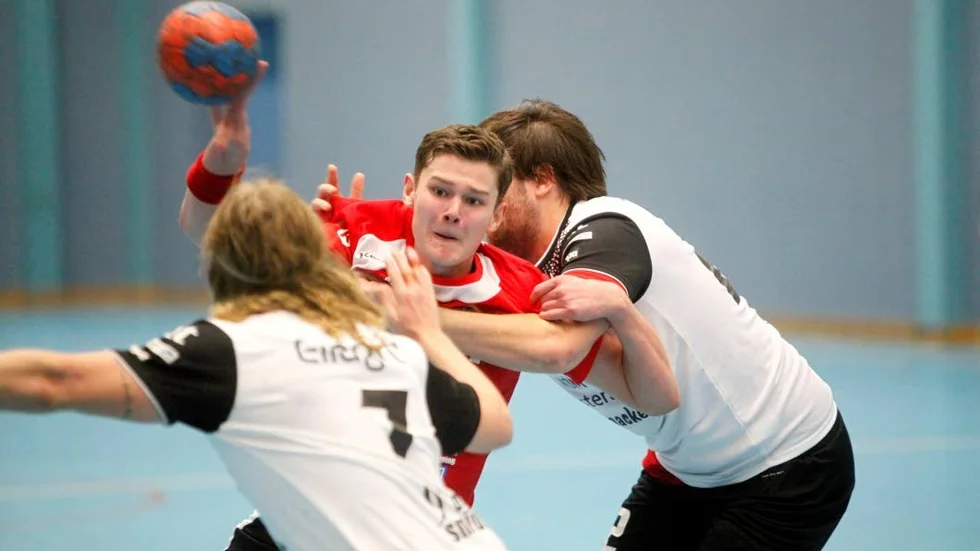 Anton Lindblom gjorde sju mål för EHF.