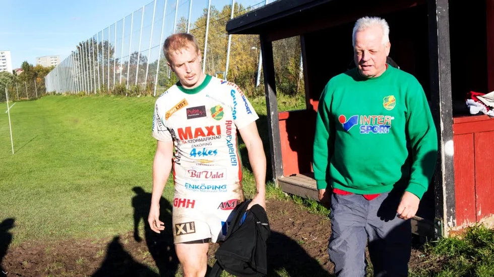 Två rutinerade herrar som har möjlighet att ta ERK långt kommande säsong: Tim Johansson och Gert Kajving.