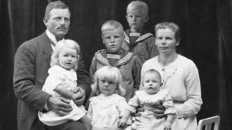 Eskil Johanssons föräldrar och syskon.