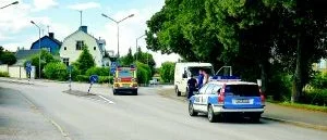 Förare av eu-moped  
till sjukhus efter olycka
