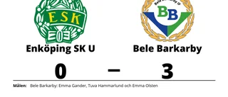 Enköping SK U föll mot Bele Barkarby på hemmaplan
