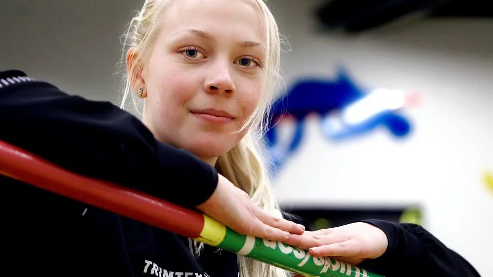 Sansad. Framgångarna i vinter har inte fått Maja att skena iväg. "Man måste ta ett steg i taget." säger 15-åringen.