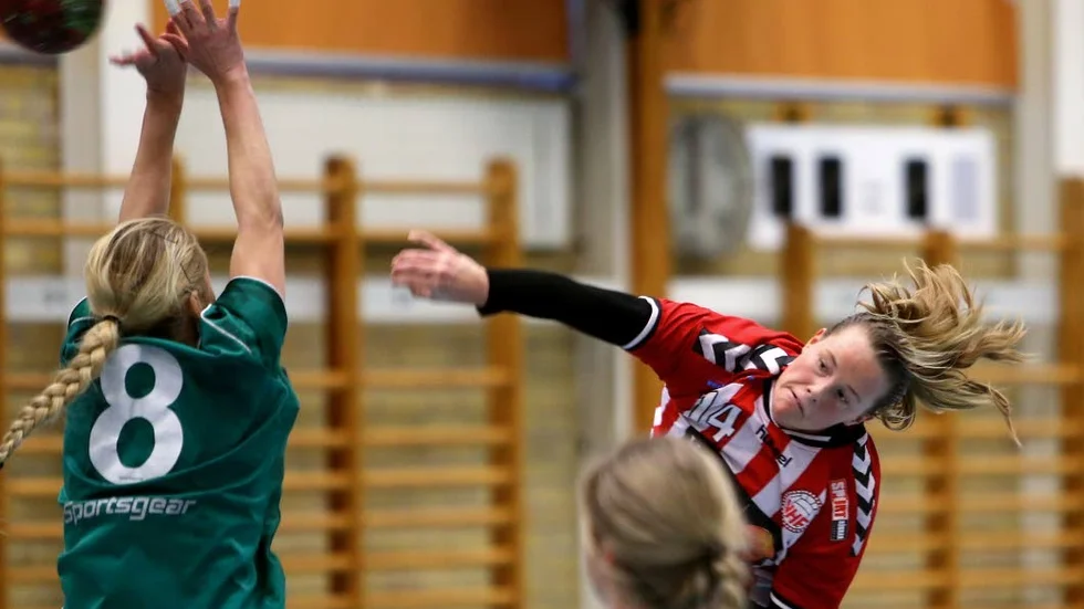 Frida Axell var en av VHF:s bästa målskyttar tillsammans med Sofia Holmström. 