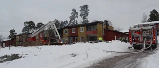 Ingen skadades vid branden i Gamleby