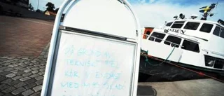 Skadat skepp ställer in många skärgårdsturer