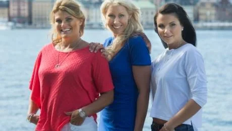 De tre mammorna som ska söka lyckan i TV 3 i höst; Jenny Rönnelöw, Cecilia Ekeblom och Jennifer Florin.Foto: Leif R Jansson/Scanpix