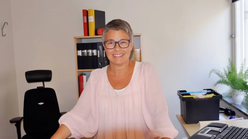 Glädjande. Charlotta C. Wessman arbetar med mottagandet av flyktingar i Västerviks kommun.