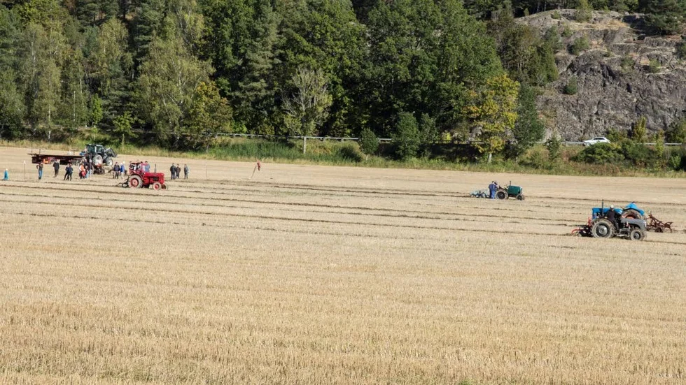 Trotjänare. De gamla ekipagen fick slita hårt under söndagen.