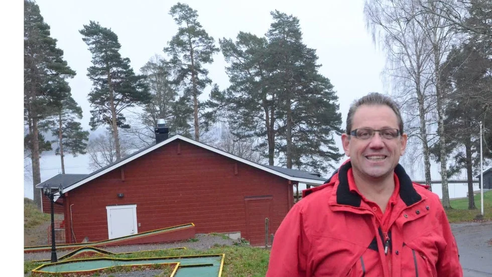 BOKAT. Michael Carlsson på KustCamp i Gamleby kan berätta att många bokat campingplats för sommaren redan nu.