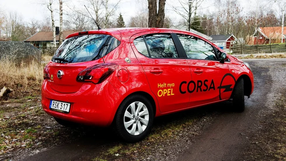 NY. Nya Opel Corsa, lite nyare och lite fräckare.