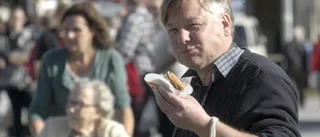 Toppenväder på Gamleby marknad