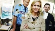 Lennart Svennerstad, Anna Blom och Bert Johansson.