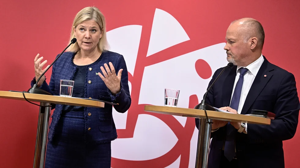Stagnerar. Statsminister Magdalena Andersson (S) och justitieminister Morgan Johansson (S) har inte många segrar att fira de senaste åren. 