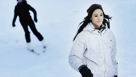- Jag älskar att åka skidor utför, säger Natalie Eriksson, 16, i Överum.Foto: Ellen Kindstrand