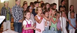Sångkraft ur hjärtat från barn till barn