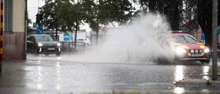 Risk för stora regnmängder – idag igen: "Mycket regn på kort tid"