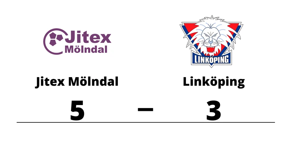 Jitex Mölndal BK vann mot Linköpings FC