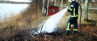 Brand vid Hjorten kan ha varit anlagd