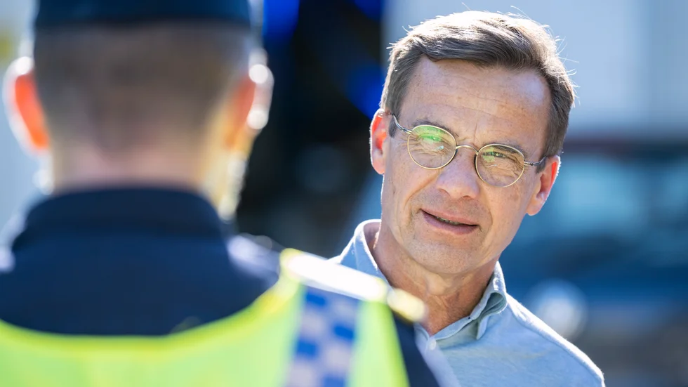 Moderaternas partiledare Ulf Kristersson. Arkivbild.