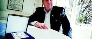 Ivar fick silvermedalj efter 44 år