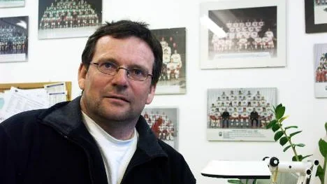 Roger Mikko ser fram emot lördagens legendarmatch i Kiruna.