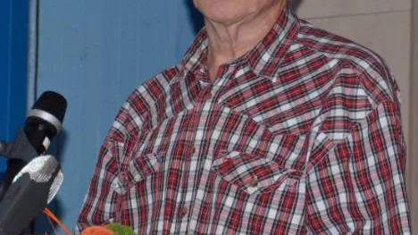 Årets miljöstipendium vid Gällivare kommun gick till Georg Fabricius, Hembygdsföreningen.