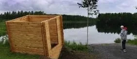 Mångtydig konst i skogen